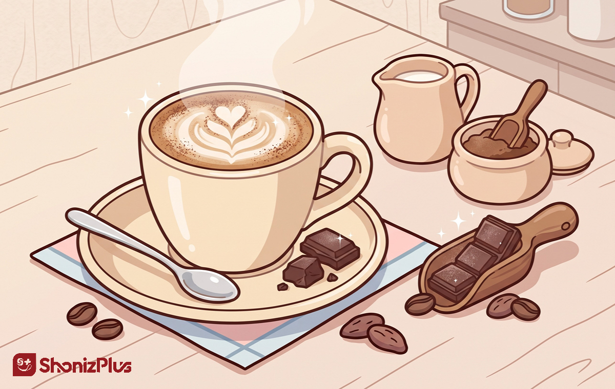 کاپوچینو و شکلات ؛ شکلات مناسب قهوه