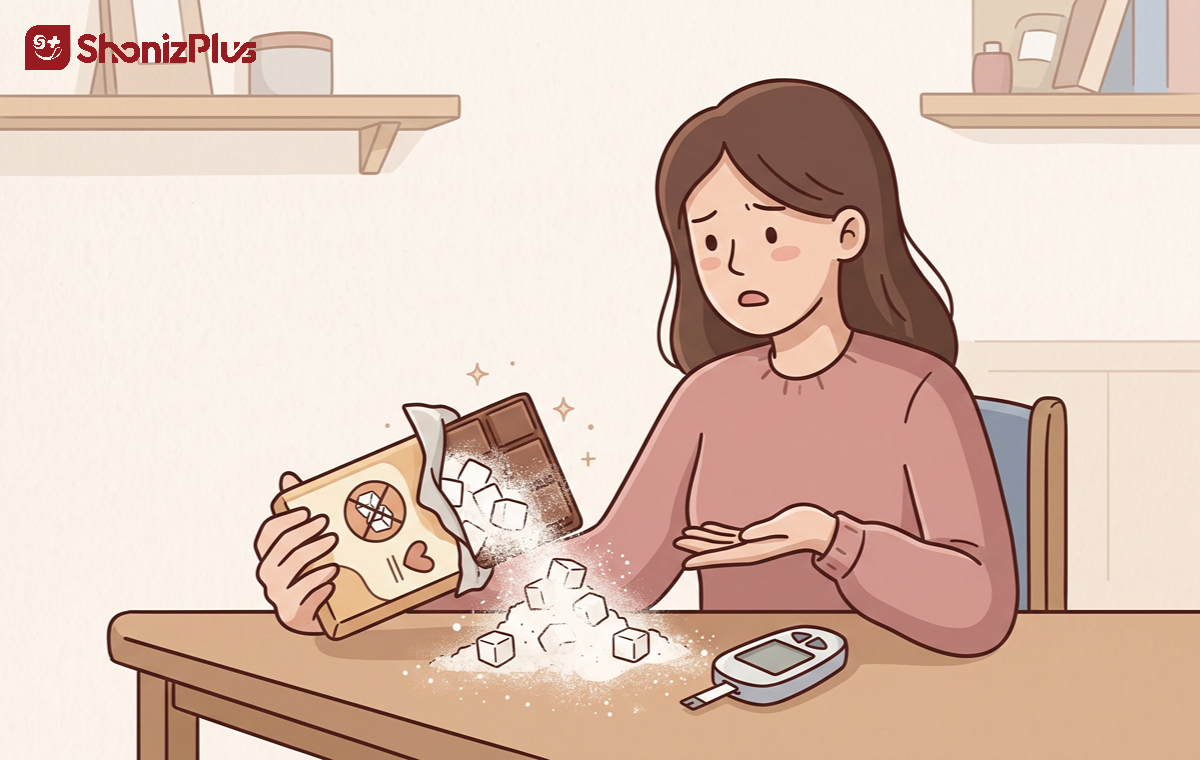شکلات رژیمی و دیابتی دروغ است