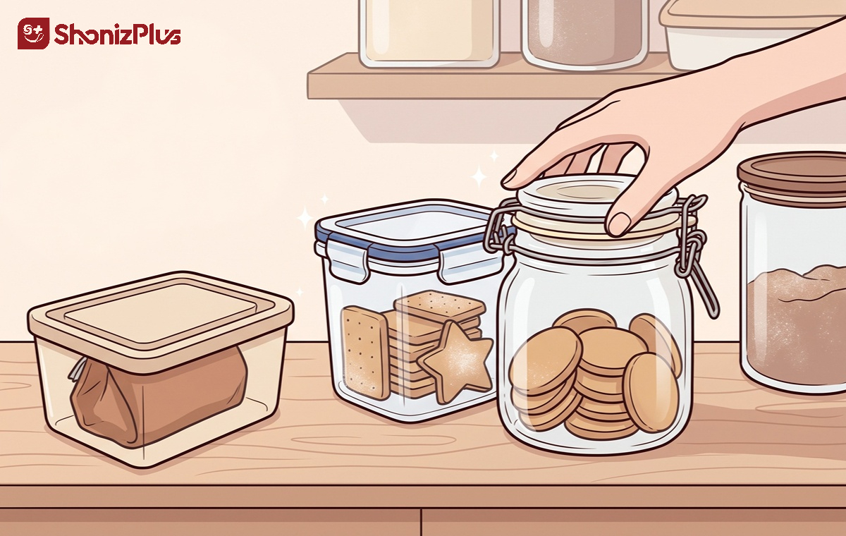 بهترین روش نگهداری بیسکویت در خانه