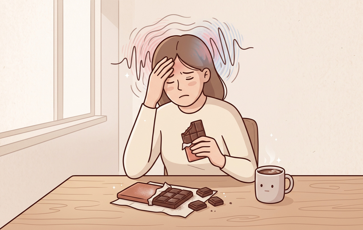 آیا شکلات باعث میگرن و سردرد می‌شود؟