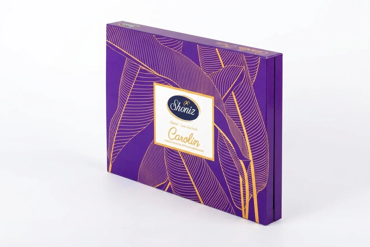 کارولین - تافی مغزدار مارمالاد با روکش کاکائو (400 گرم)