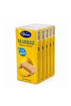 مارکیز - ویفر مانژ موزی ( 45 گرم  بسته 5 عددی )
